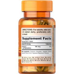 Viên uống bổ xương khớp Puritan's Pride Vitamin K 100mcg - Hỗ trợ sức khỏe xương khớp và ngăn ngừa dấu hiệu lão hóa da hiệu quả