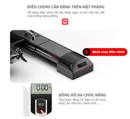 Xe Đạp Tập Thể Dục Jobur Spinbike GH707 - Khung Sườn Cao Cấp, Bàn Đạp Nhôm, Yên Thoáng Khí - Dụng Cụ Tập Luyện Tại Nhà
