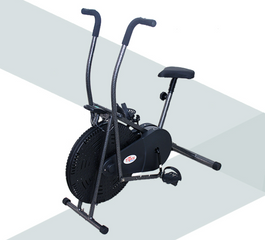 Xe Đạp Tập Thể Dục Tại Nhà Titan K-8203 - Khung Thép Chống Gỉ, Chịu Lực 120kg, Tập Chạy Và Tay, Dụng Cụ Thể Thao Cho Gia Đình