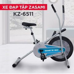 Xe đạp tập thể dục Zasami KZ-6511 - Thiết bị thể thao đa cấp độ hỗ trợ tập toàn thân, cải thiện sức khỏe và thể lực tại nhà