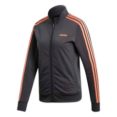 Áo khoác nữ Adidas Essentials 3 Stripes - Black/Orange EK5595