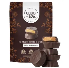 Bánh socola bọc bơ đậu phộng Chocozero Dark Chocolate Peanut Butter Cups