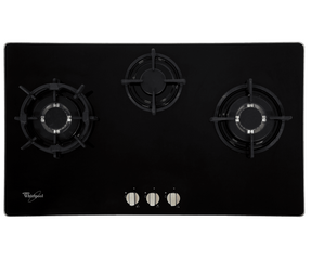 Bếp Gas Âm Kính Cường Lực Whirlpool AKC930C/BLV - Tiết Kiệm Năng Lượng, An Toàn Và Dễ Vệ Sinh Kèm Ngọn Lửa Xanh Ổn Định