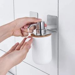 Bộ 2 Móc Treo Cổ Chai HOBBY Home Decor MTDG Inox 304 - Chống Gỉ, Dễ Dàng Sử Dụng, Phù Hợp Với Nước Rửa Tay & Sữa Tắm Dưới 1L