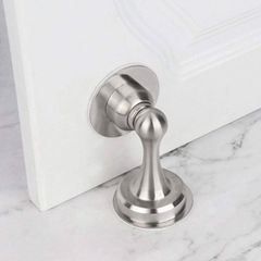 Bộ Chặn Cửa Inox 304 HOBBY Home Decor CC1 - Chất Liệu Bền, Dán Gạch Men, Kèm Keo 3M và Đinh Ốc - Giải Pháp Tiện Lợi Giữ Cửa Cố Định