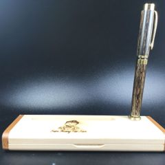 Bút Ký Trầm Hương Sánh Chìm TUDO Kèm Hộp Gỗ Sang Trọng - Đồ Viết Cao Cấp Mang Năng Lượng Tích Cực