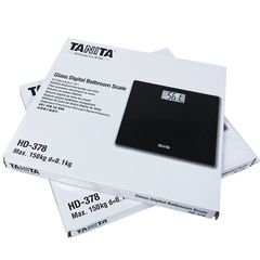 Cân Sức Khỏe Điện Tử Tanita HD-378 - Thiết Kế Sang Trọng, Độ Chính Xác Cao, Đo Trọng Lượng Tối Đa 150kg, Màn Hình Dễ Đọc