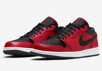 Giày Nike Air Jordan 1 Low Gym Red Black 553558-605