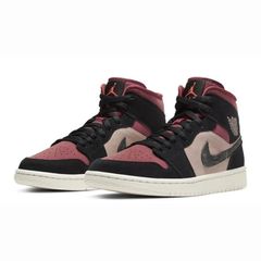 Giày nữ Nike Wmns Air Jordan 1 Mid Burgundy Dusty Pink BQ6472-202
