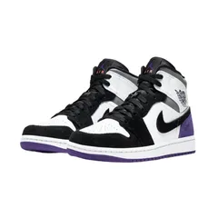 Giày thể thao Nike Jordan 1 Mid SE Purple Heel phối màu