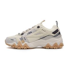 Giày thể thao unisex Fila Oakment White/Grey phối màu