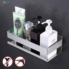 Kệ phòng tắm Inox 304 HOBBY Home Decor KCNX23 - Dán tường gạch men, thiết kế hiện đại, chống gỉ, tiện lợi sử dụng trong nhà tắm