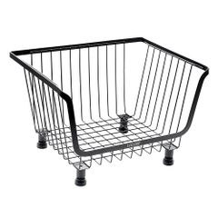 Kệ Rổ Đựng Đồ Nhà Bếp Sơn Tĩnh Điện Nhiều Tầng - Khung Thép Bền, Thiết Kế Khoa Học, Tiện Dụng Cho Bếp và SPA