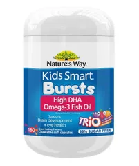 Kẹo dẻo bổ sung DHA Nature's Way Kids Smart Omega 3 High DHA
