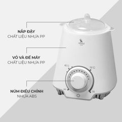 Máy Hâm Sữa Moaz Bébé MB-039 - Thiết Bị Đa Năng Chỉnh Nhiệt Độ, Nhỏ Gọn & Tiện Lợi Cho Mẹ & Bé - Bảo Hành 12 Tháng