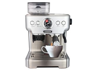 Máy Pha Cà Phê Tự Động Tiross TS6213 - Espresso và Cappuccino 250g, Năng Lượng 2650W, Bọt Sữa Thơm Ngon, Dụng Cụ Gia Đình, Văn Phòng