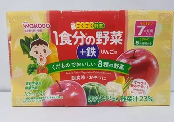 Nước ép trái cây Wakodo Nhật Bản cho bé