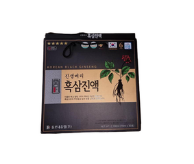 Nước Hắc Sâm Hàn Quốc Korean Black Ginseng Hỗ Trợ Sức Khỏe Tăng Cường Sức Đề Kháng - Nước Uống Bổ Dưỡng Từ Nhân Sâm 6 Năm Tuổi