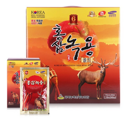 Nước Hồng Sâm Nhung Hươu GyeongBuk 30 Gói - Bổ Sung Năng Lượng, Tăng Cường Sức Khỏe cho Người Mệt Mỏi, Già Yếu