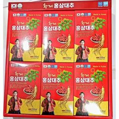 Nước Hồng Sâm Táo Đỏ Daehan - Giải Pháp Bồi Bổ Sức Khỏe Từ Hồng Sâm Hàn Quốc - Hộp 6 Gói 70ml