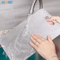 Thớt Inox 304 HOBBY TH Cao Cấp Chống Mốc và Kháng Khuẩn - Dụng Cụ Nhà Bếp Chất Lượng, 3 Kích Thước Tùy Chọn