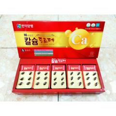 Viên Uống Canxi Hanmi Calcium Forte - Bổ Sung Canxi Cho Xương Khỏe Mạnh, Giảm Nguy Cơ Loãng Xương - Hỗ Trợ Sức Khỏe Tự Nhiên
