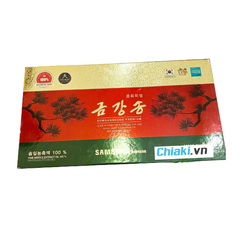 Viên uống tinh dầu thông đỏ Samsung Kumgangsong Premium - Tăng cường miễn dịch, làm đẹp da và hỗ trợ sức khỏe hàng ngày