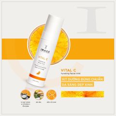 (Hàng nhập khẩu) Xịt khoáng dưỡng chất Image Vital C Hydrating Facial Mist