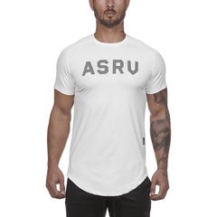 Áo Tập Gym Nam ASRV Ngắn Tay - Chất Liệu Thun Polyester Thoáng Khí, Ôm Body, Phù Hợp Tập Luyện Mọi Lực Lượng, Kiểu Dáng Thể Thao