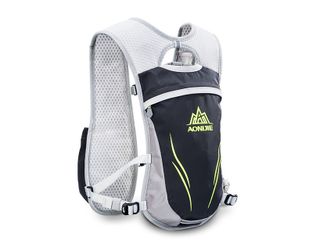 Balo Thể Thao Đeo Bụng Aonijie E885 Kèm Vest Nước 1.5L - Chất Liệu Nylon Chống Nước, Phản Quang An Toàn Khi Tập Gym, Chạy Bộ