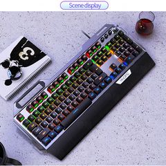 Bàn Phím Cơ Gaming 104 Phím Led RGB Sidotech Yindiao K100 - Thiết Kế Hiện Đại, Độ Nhạy Cao, Chống Mỏi Tối Ưu
