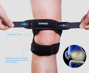 Băng Gối Thể Thao Aonijie E4096 - Hỗ Trợ Bảo Vệ Đầu Gối Khi Chạy Bộ, Đạp Xe, Tập Gym, Chất Liệu Siêu Mềm, Dễ Dàng Điều Chỉnh