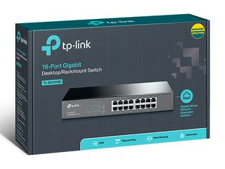Bộ Chia Tín Hiệu Để Bàn TP-Link TL-SG1016D - 16 Cổng RJ-45 Tối Ưu Hóa Năng Lượng, Thiết Bị Mạng 10/100/1000 Mbps Chính Hãng