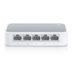 Bộ Chia Tín Hiệu Để Bàn TP-Link TL-SF1005D - 5 Cổng Ethernet 10/100Mbps Nhỏ Gọn, Dễ Dàng Kết Nối Mạng