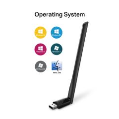 Bộ Chuyển Đổi USB Wifi TP-Link Archer T2U Plus AC600 - Tốc Độ Cao 600Mbps Băng Tần Kép 2.4GHz & 5GHz, Thích Hợp Game và Truyền Hình HD