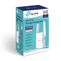 Bộ Mở Rộng Sóng Wifi AX1500 TP-Link RE505X - Công Nghệ Wi-Fi 6 Giúp Tăng Tốc Độ Mạng, Cộng Hưởng Kết Nối Liền Mạch