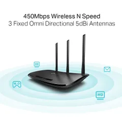Bộ Phát Wifi TP-Link TL-WR940N Chuẩn N Tốc Độ 450Mbps - Router Năng Động Cho Video HD, Game Online, và Tải Tập Tin Lớn