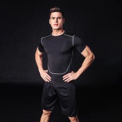 Bộ Quần Áo Gym Nam Pro Combat Ôm Body - Thời Trang Thể Thao Năng Động, Chất Liệu Co Giãn, Duy Trì Cảm Giác Thoáng Mát Khi Tập Luyện