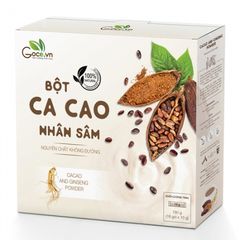Bột cacao nhân sâm nguyên chất Goce