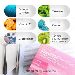 Bột Siêu Dinh Dưỡng Đẹp Da Zupafood for SKIN - Tăng Cường Collagen và Hỗ Trợ Làn Da Khỏe Mạnh từ Xtend-Life
