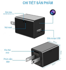 Camera Mini Full HD 1080P Kết Nối Điện Thoại Minivan X21 - Camera Ngụy Trang Quay 24/24, Ghi Âm Siêu Nhạy, Không Đèn Báo