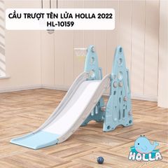 Cầu trượt hình tên lửa Holla HL-10159