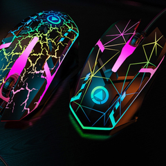 Chuột Gaming Có Dây Sidotech G6 Pro - Thiết Kế Hiện Đại, LED RGB, Cảm Biến Quang Siêu Nhạy, Phù Hợp Chơi Game và Văn Phòng