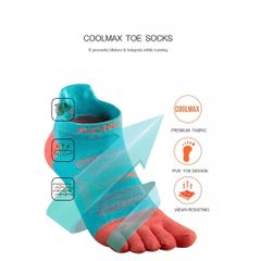 Combo 3 Đôi Tất Chạy Bộ Aonijie E4801/E4802 - Tất Thể Thao Thoáng Khí Cho Nam Nữ, Phù Hợp Với Chạy, Đạp Xe, Cắm Trại