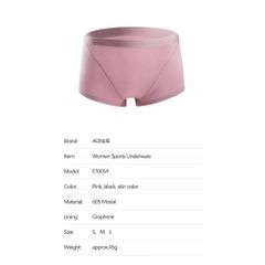 Combo 3 Quần Lót Nữ Chạy Bộ Aonijie E7005 - Thoáng Khí, Chất Liệu Modal, Dành Cho Phụ Nữ Yêu Thích Thể Thao