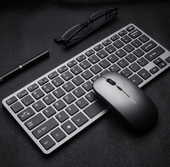 Combo Bàn Phím Chuột Không Dây Inphic V780 Siêu Mỏng - Thiết Kế Hiện Đại, Tương Thích Nhiều Thiết Bị, Trải Nghiệm Tuyệt Vời