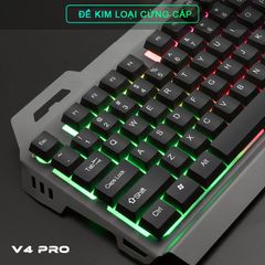 Combo Bàn Phím Gaming V4PRO + Tai Nghe Chụp TAI G06 + Chuột G5 SIDOTECH - Thiết Bị Chuyên Dụng Cho Game Thủ và Văn Phòng
