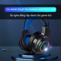 Combo Bàn Phím Gaming V4PRO + Tai Nghe Chụp TAI G06 + Chuột G5 SIDOTECH - Thiết Bị Chuyên Dụng Cho Game Thủ và Văn Phòng
