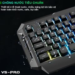 Combo Bàn Phím SIDOTECH V5 Pro + Chuột Gaming G5 + Tai Nghe P300 - Phụ Kiện Máy Tính Chất Lượng Cao Cho Game Thủ và Văn Phòng