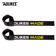 Dây Kéo Lưng Lifting Straps Aolikes Pro HW-7637 - Dụng Cụ Tập Gym Chuyên Nghiệp, Chất Liệu Bền Bỉ, Giúp Tập Deadlift Hiệu Quả